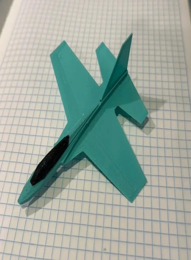 3D CRAFT F-49 Rubber Band Launch Jet Glider | 3D Printable KitCard for Outdoor Flying Fun - Image 4